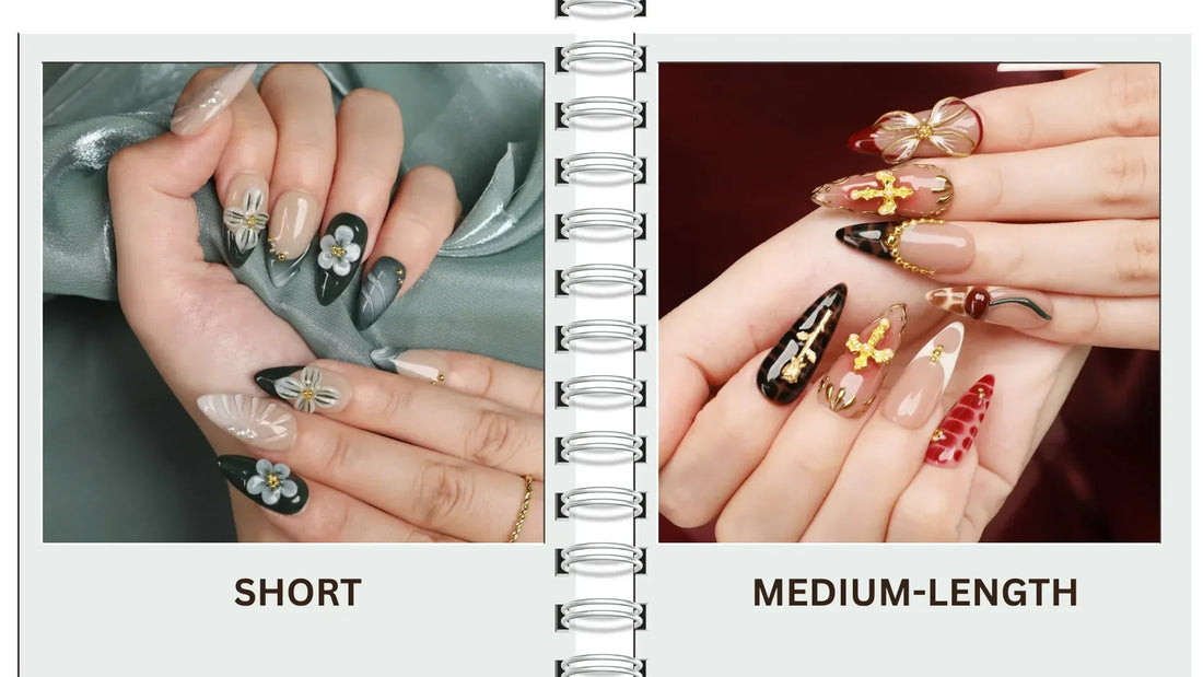Short vs Medium Almond Nails: What’s the Difference?