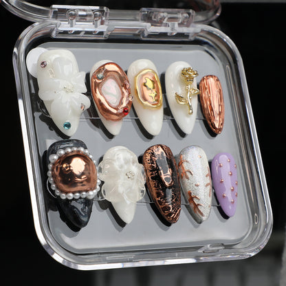 Solar Whisper Handmade Nail