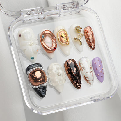 Solar Whisper Handmade Nail