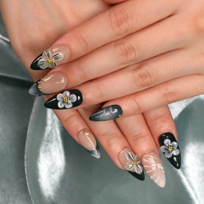 Forest Veil Handmade Nail