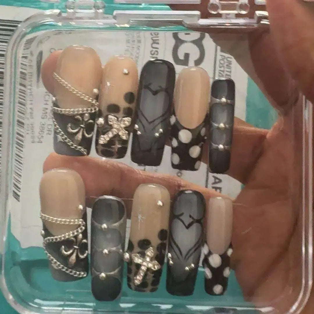 Sliver Creed Press On Nail