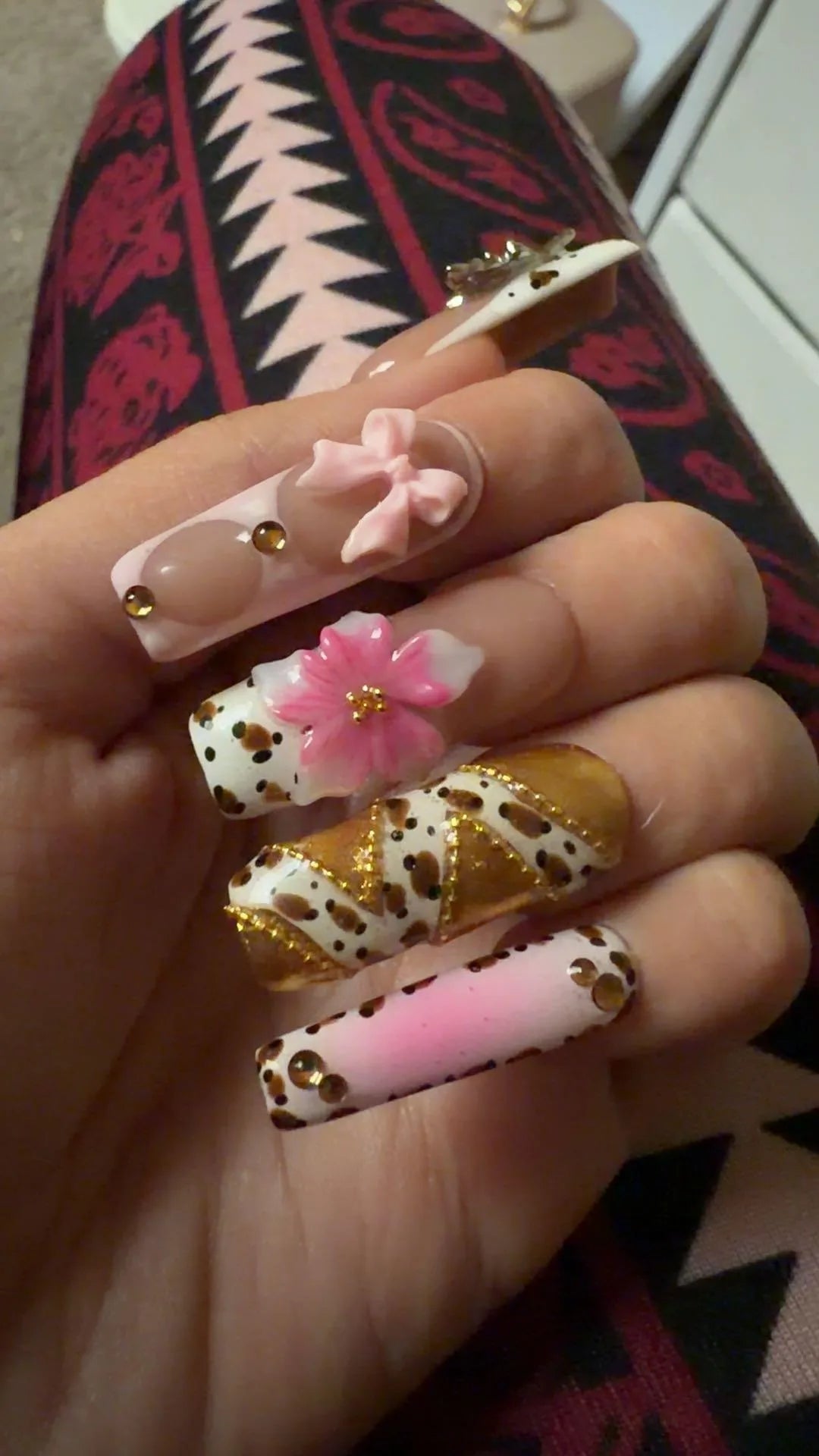 Petal Glam Handmade Square Nail