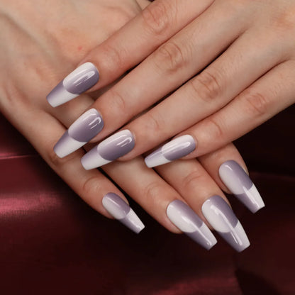 Lavender Whisper Acrylic Press-On Nails