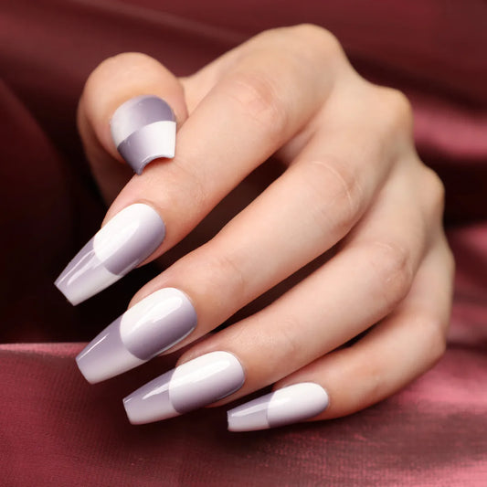 Lavender Whisper Acrylic Press-On Nails