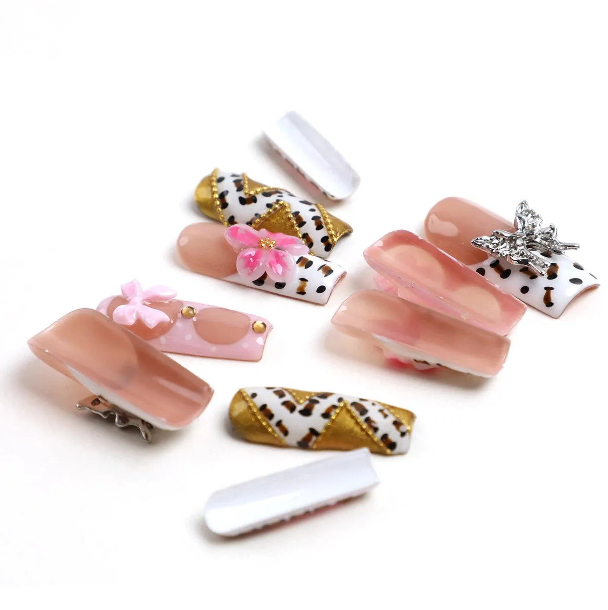 Petal Glam Handmade Square Nail