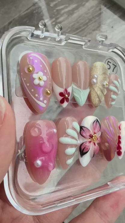 Blushing Belle Press On Nail